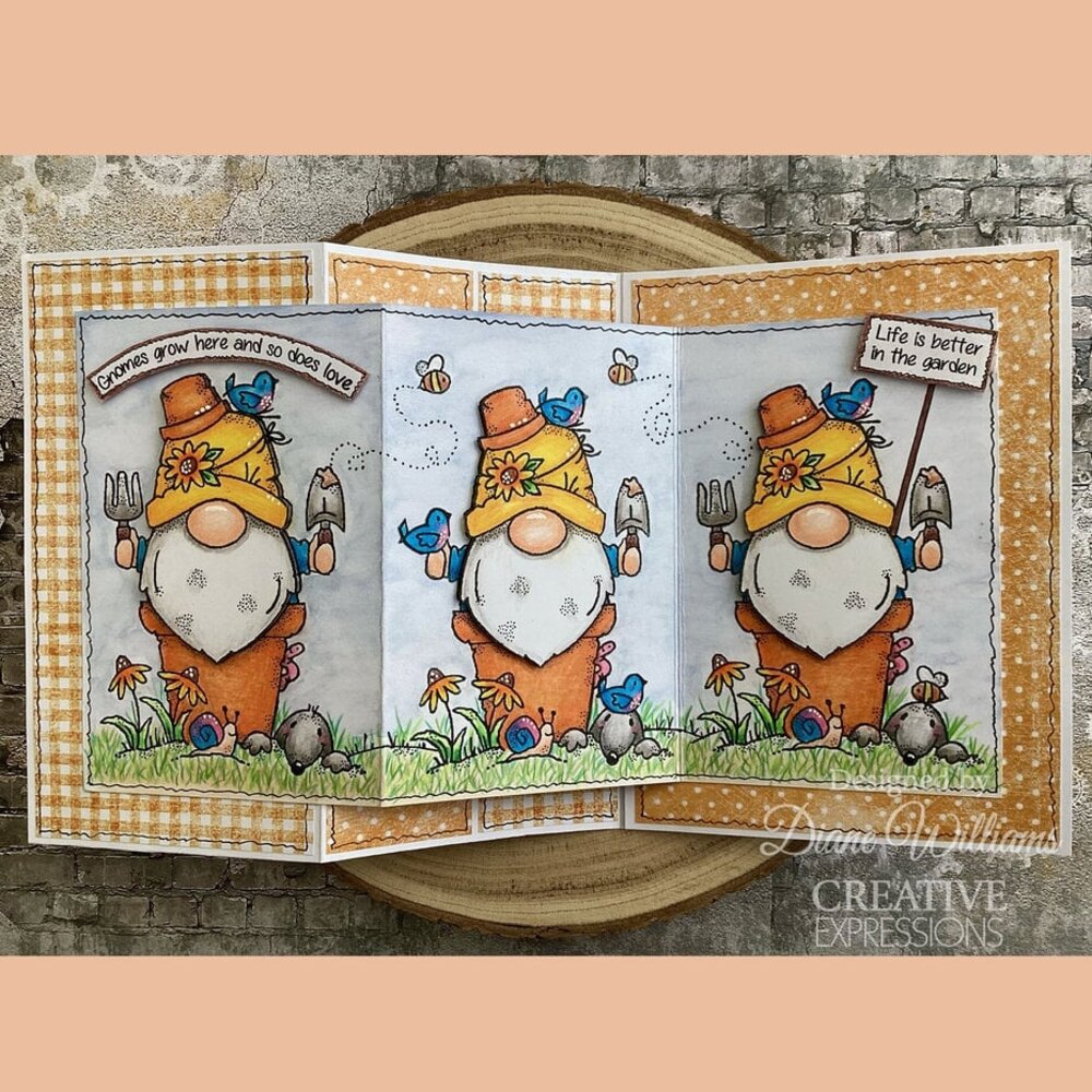 Woodware The Gardener Clear Stamps (FRS1039)