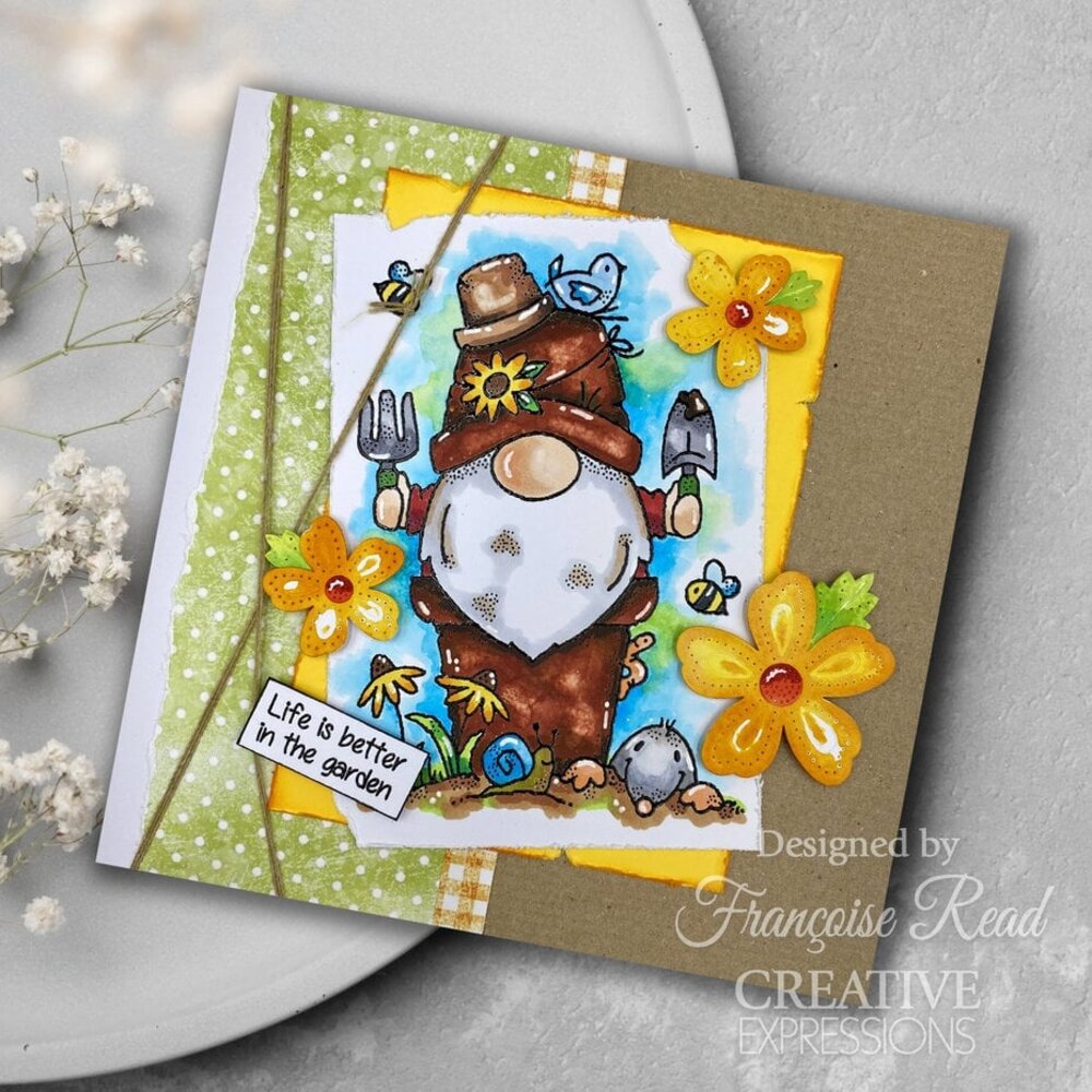 Woodware The Gardener Clear Stamps (FRS1039)