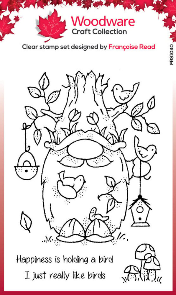 Woodware Birdwatching Clear Stamps (FRS1040)