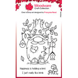 Woodware Birdwatching Clear Stamps (FRS1040)