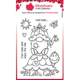 Woodware Garden Stroll Clear Stamps (FRS1043)
