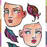 Jane Davenport Clear Stamps SideChick (CEJDSC035) Jane Davenport Clear Stamps SideChick (CEJDSC035)