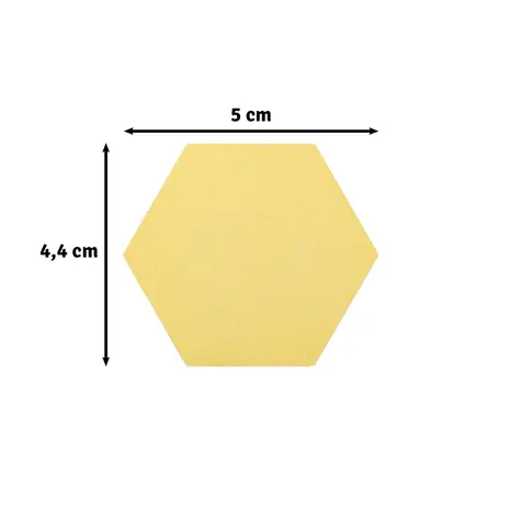 Vaessen Creative Figuurpons Jumbo Hexagon (21437-053) Vaessen Creative Figuurpons Jumbo Hexagon (21437-053)