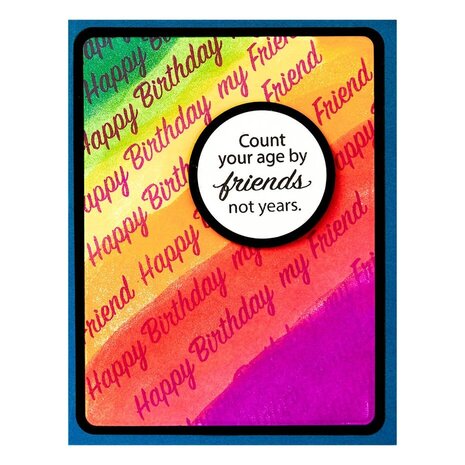 Stampendous! Birthday Messages Clear Stamps (STP-224) Stampendous! Birthday Messages Clear Stamps (STP-224)