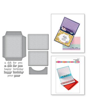 Stampendous! A2 Gift Card Holder and Envelope Dies (S7-247) Stampendous! A2 Gift Card Holder and Envelope Dies (S7-247)