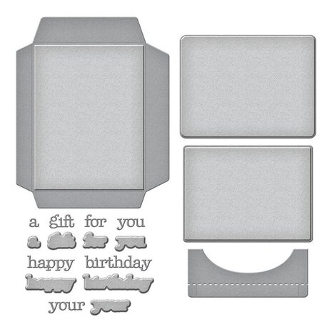 Stampendous! A2 Gift Card Holder and Envelope Dies (S7-247) Stampendous! A2 Gift Card Holder and Envelope Dies (S7-247)