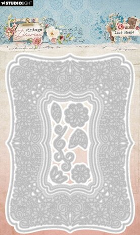 Studio Light Vintage Diaries Snijmal Lace Shape (SL-VD-CD813) Studio Light Vintage Diaries Snijmal Lace Shape (SL-VD-CD813)