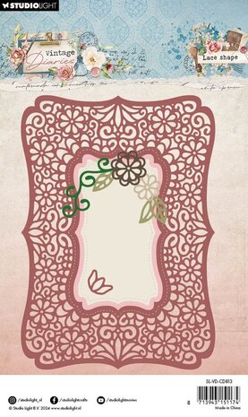 Studio Light Vintage Diaries Snijmal Lace Shape (SL-VD-CD813) Studio Light Vintage Diaries Snijmal Lace Shape (SL-VD-CD813)