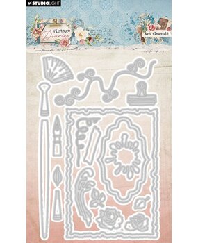 Studio Light Vintage Diaries Snijmal Art Elements (SL-VD-CD814)* Studio Light Vintage Diaries Snijmal Art Elements (SL-VD-CD814)*