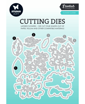 Studio Light Essentials Snijmal Flower Cluster (SL-ES-CD811) Studio Light Essentials Snijmal Flower Cluster (SL-ES-CD811)