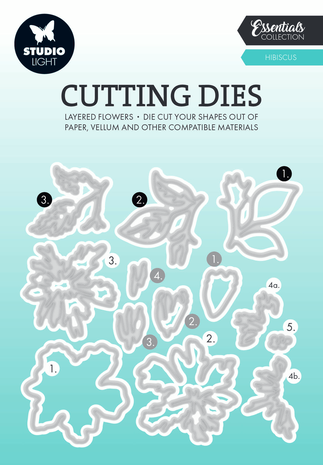 Studio Light Essentials Snijmal Hibiscus Essentials (SL-ES-CD812)