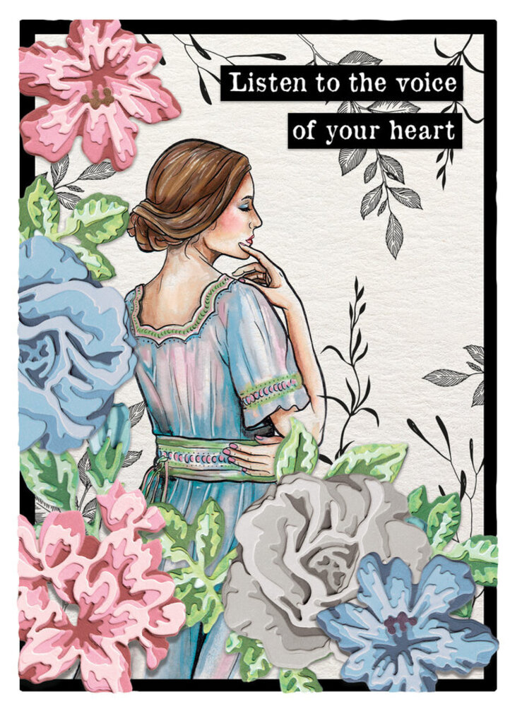 Studio Light Essentials Snijmal Hibiscus Essentials (SL-ES-CD812)