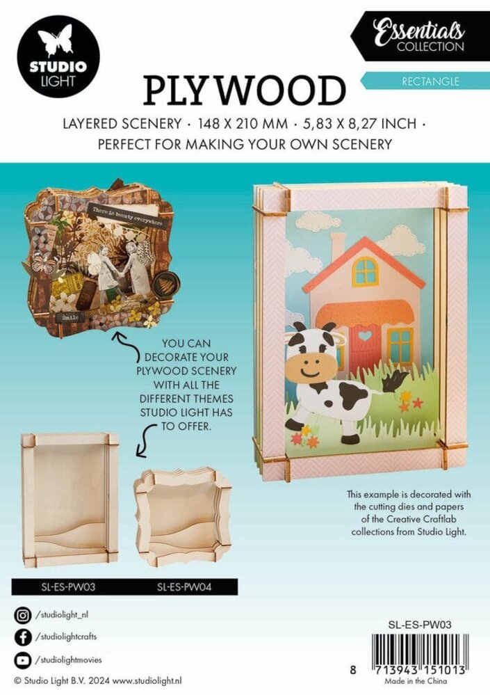 Studio Light Essentials Plywood Rectangle (SL-ES-PW03) Studio Light Essentials Plywood Rectangle (SL-ES-PW03)