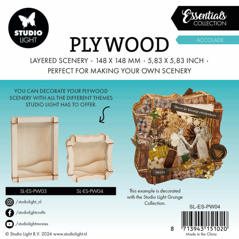Studio Light Essentials Plywood Accolade (SL-ES-PW04)