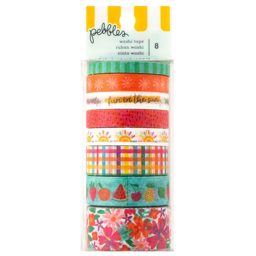 Pebbles Fun in the Sun Washi Tape Spools (34030659) Pebbles Fun in the Sun Washi Tape Spools (34030659)