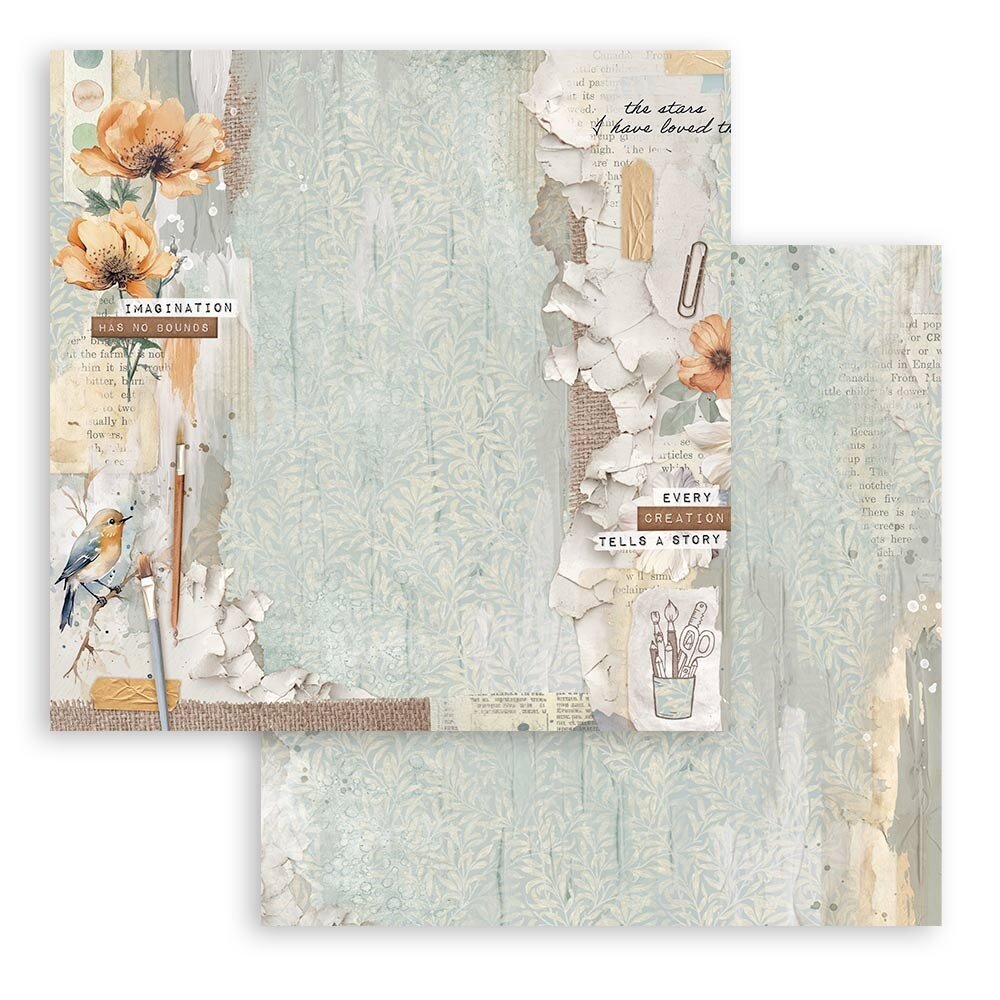 Stamperia Create Happiness Secret Diary 12x12 Inch Paper Pack (SBBL152) Stamperia Create Happiness Secret Diary 12x12 Inch Paper Pack (SBBL152)