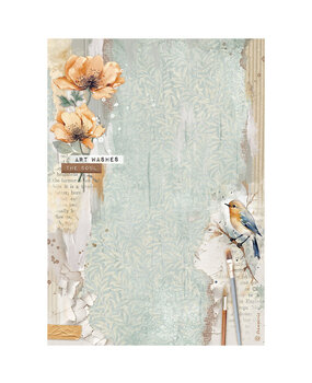 Stamperia Create Happiness Secret Diary A4 Rice Paper Bird (DFSA4865) Stamperia Create Happiness Secret Diary A4 Rice Paper Bird (DFSA4865)