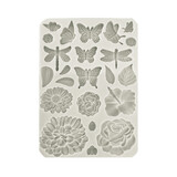Stamperia Create Happiness Secret Diary Silicon Mould A5 Butterflies and Flowers (KACMA509)