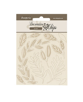 Stamperia Create Happiness Secret Diary Decorative Chips Leaves Pattern (SCB212) Stamperia Create Happiness Secret Diary Decorative Chips Leaves Pattern (SCB212)
