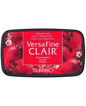 Tsukineko VersaFine Clair Strawberry Ink Pad (VF-CLA-202) Tsukineko VersaFine Clair Strawberry Ink Pad (VF-CLA-202)