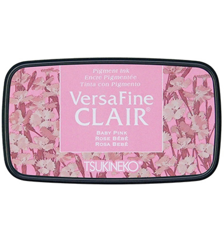 Tsukineko VersaFine Clair Baby Pink Ink Pad (VF-CLA-802)