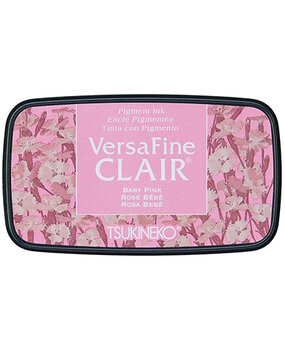 Tsukineko VersaFine Clair Baby Pink Ink Pad (VF-CLA-802)