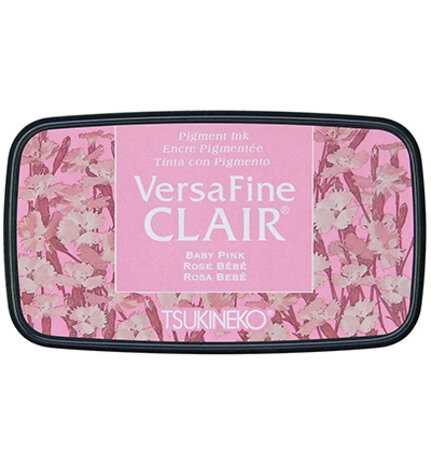 Tsukineko VersaFine Clair Baby Pink Ink Pad (VF-CLA-802)