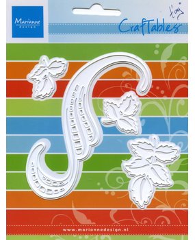 Marianne Design Craftable Tiny's Swirls & Leaves (CR1245)