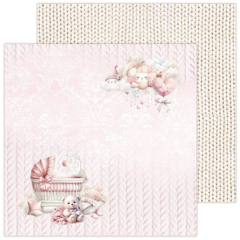 LemonCraft Cotton Candy 12x12 Inch Paper Pad (LEM-COTCAN-01)