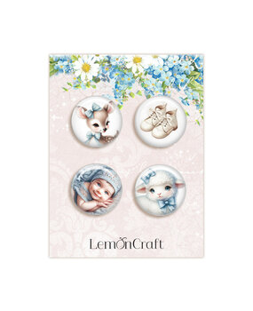 LemonCraft Cotton Candy Boy Buttons (LEM-COTCAN-06)