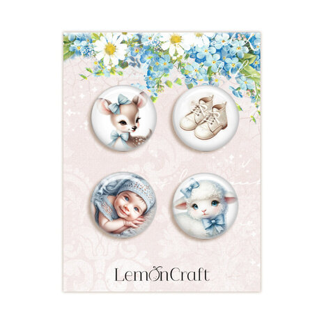 LemonCraft Cotton Candy Boy Buttons (LEM-COTCAN-06)