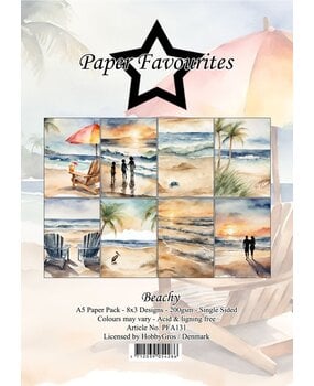 Paper Favourites Beachy A5 Paper Pack (PFA131)* Paper Favourites Beachy A5 Paper Pack (PFA131)*