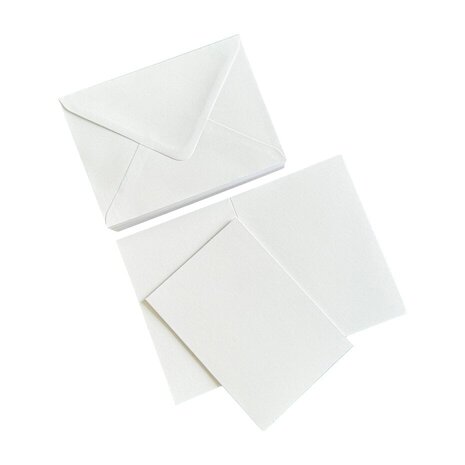 HobbyGross Storage Cards & Envelopes A6 Pure White (SS120) HobbyGross Storage Cards & Envelopes A6 Pure White (SS120)