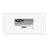 HobbyGross Storage Cards & Envelopes Square Pure White (SS121)