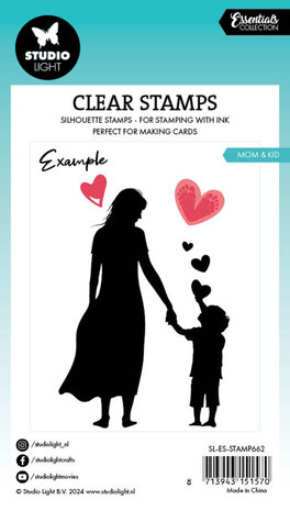 Studio Light Essentials Clear Stamps Mom & Kid (SL-ES-STAMP662)