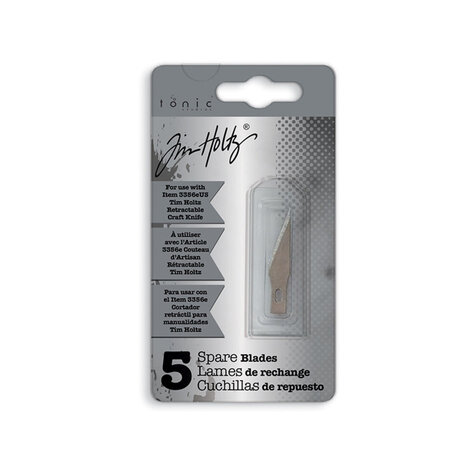 Tonic Studios Tim Holtz Retractable Craft Knife Spare Blades (5pcs) (3357E) Tonic Studios Tim Holtz Retractable Craft Knife Spare Blades (5pcs) (3357E)