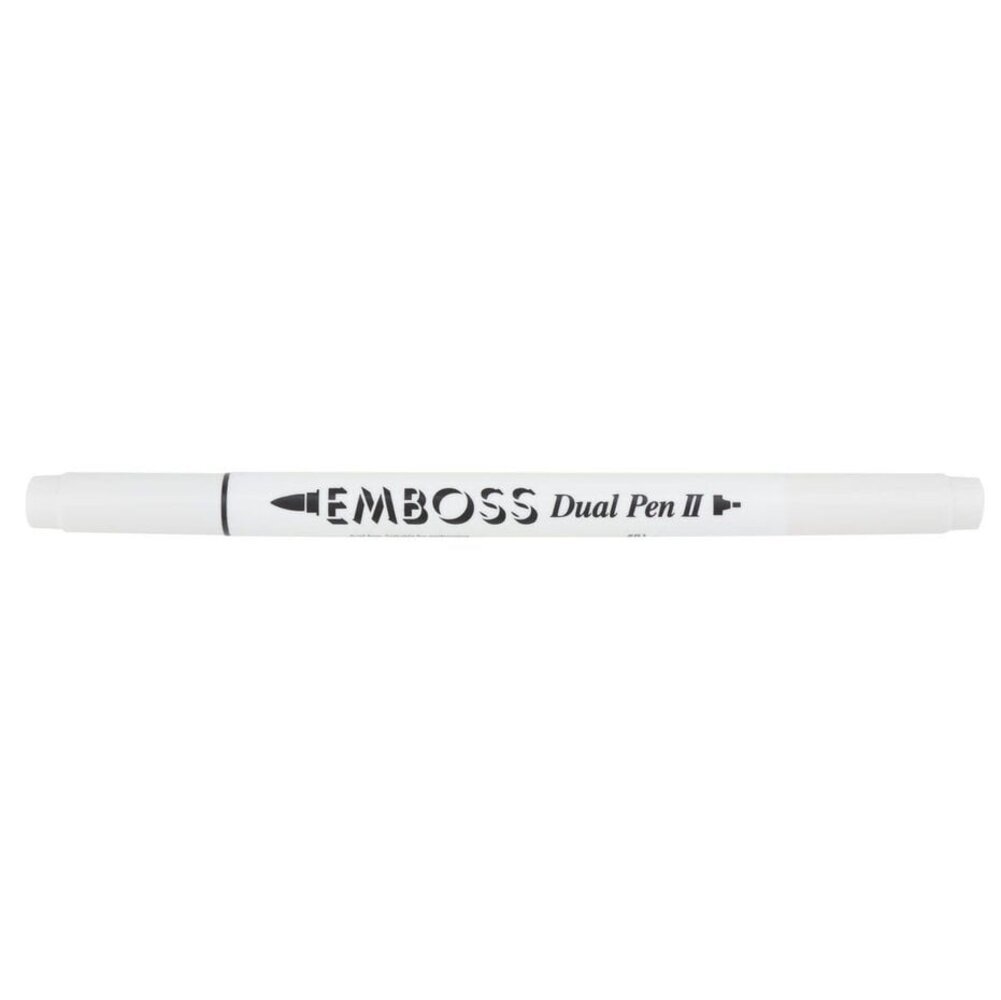 Tsukineko Emboss Dual Pen II Clear (EM2-81) Tsukineko Emboss Dual Pen II Clear (EM2-81)