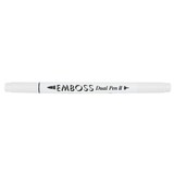 Tsukineko Emboss Dual Pen II Clear (EM2-81)