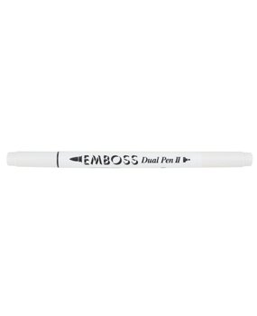 Tsukineko Emboss Dual Pen II Clear (EM2-81) Tsukineko Emboss Dual Pen II Clear (EM2-81)
