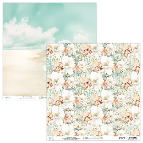 Mintay Coastal Memories 12x12 Inch Scrapbooking Paper Set (MT-COA-07) Mintay Coastal Memories 12x12 Inch Scrapbooking Paper Set (MT-COA-07)