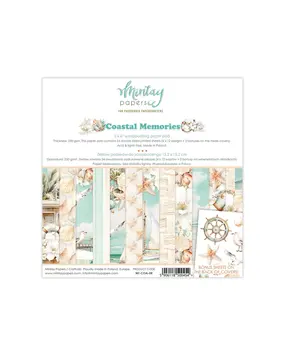 Mintay Coastal Memories 6x6 Inch Scrapbooking Paper Pad (MT-COA-08) Mintay Coastal Memories 6x6 Inch Scrapbooking Paper Pad (MT-COA-08)
