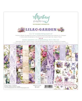 Mintay Lilac Garden 12x12 Inch Scrapbooking Paper Set (MT-LIL-07) Mintay Lilac Garden 12x12 Inch Scrapbooking Paper Set (MT-LIL-07)