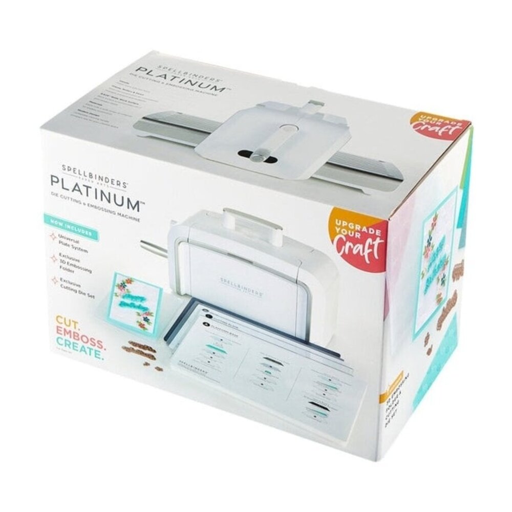 Spellbinders Platinum Die Cutting And Embossing Machine 8.5 Inch Platform (PL-126) Spellbinders Platinum Die Cutting And Embossing Machine 8.5 Inch Platform (PL-126)