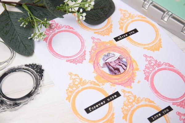 Sizzix Clear Stamps Artsy Regal Frame (666631)