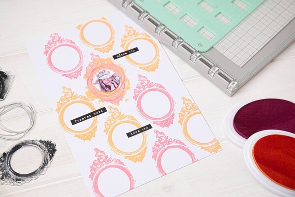 Sizzix Clear Stamps Artsy Regal Frame (666631)