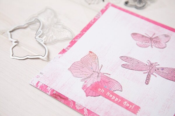 Sizzix Clear Stamps with Framelits Engraved Wings (666633) Sizzix Clear Stamps with Framelits Engraved Wings (666633)