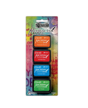Ranger Dylusions Mini Archival Ink Pad Kit #2 (AMDK85225) Ranger Dylusions Mini Archival Ink Pad Kit #2 (AMDK85225)