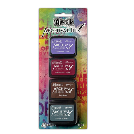 Ranger Dylusions Mini Archival Ink Pad Kit #4 (AMDK85249) Ranger Dylusions Mini Archival Ink Pad Kit #4 (AMDK85249)