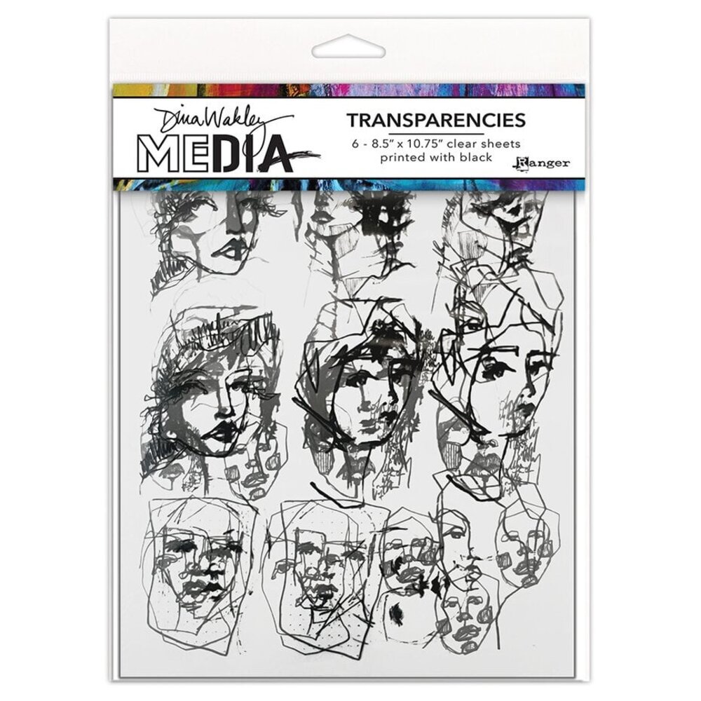 Dina Wakley MEdia Transparencies Tinies Set 2 (MDA82644) Dina Wakley MEdia Transparencies Tinies Set 2 (MDA82644)