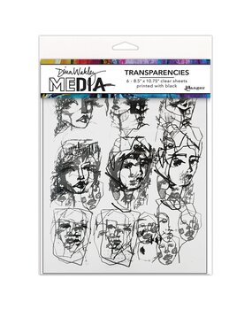Dina Wakley MEdia Transparencies Tinies Set 2 (MDA82644) Dina Wakley MEdia Transparencies Tinies Set 2 (MDA82644)